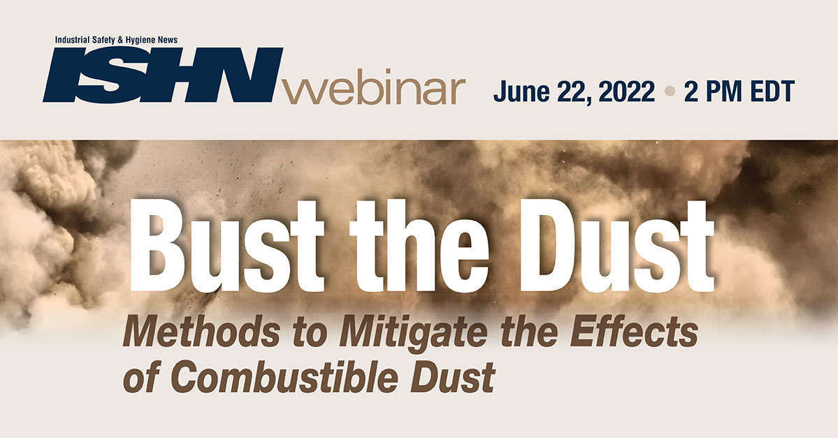 Bust the Dust Methods to Mitigate the Effects of Combustible Dust