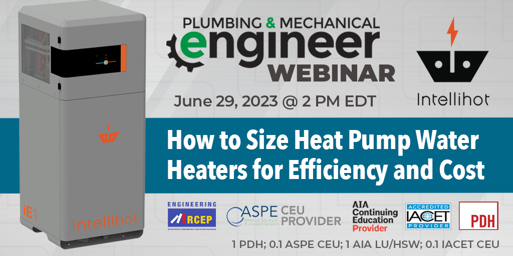 How to Size Heat Pump Water Heaters for Efficiency and Cost