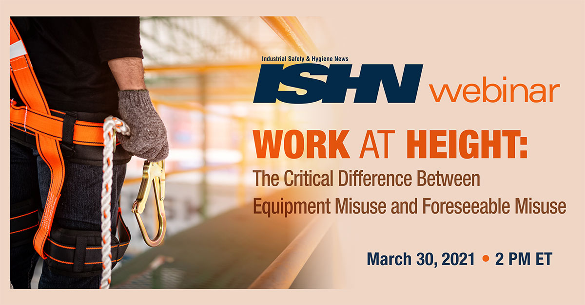 Work At Height The Critical Difference Between Equipment Misuse And 