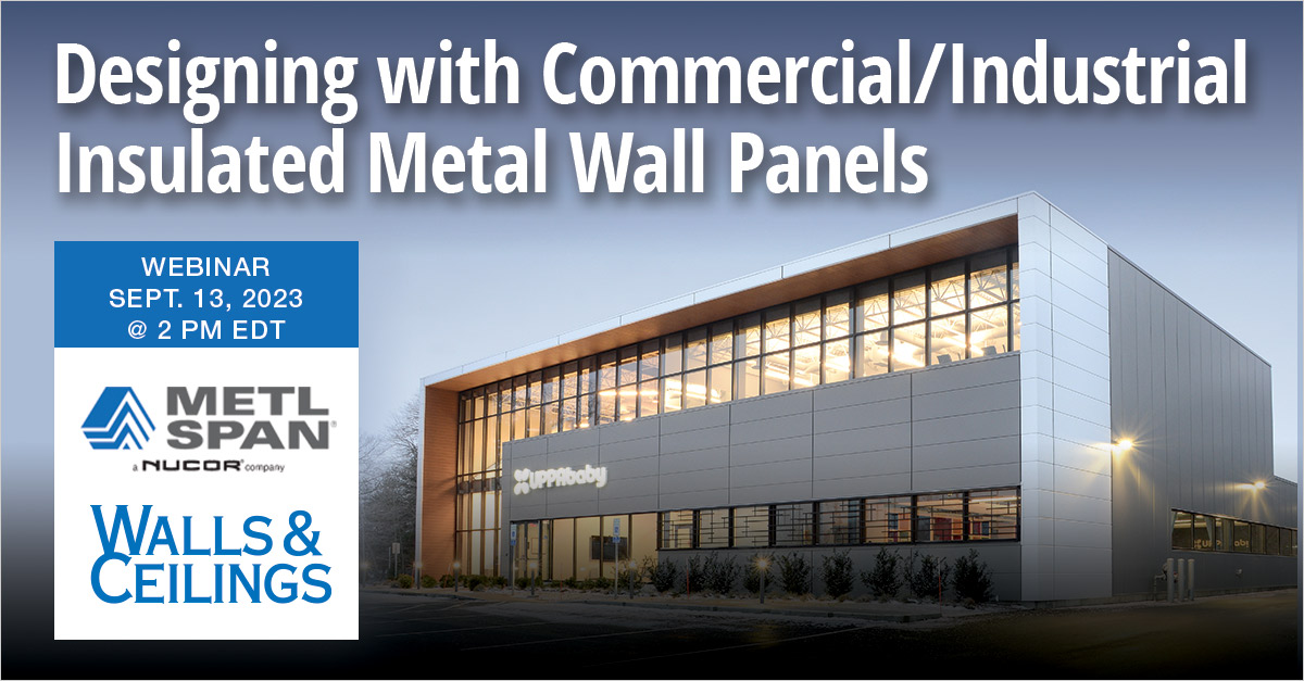 Designing with Commercial/Industrial Insulated Metal Wall Panels