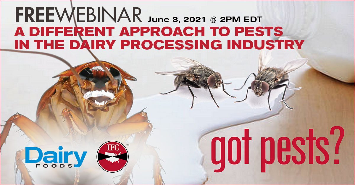 A Different Approach to Pests in the Dairy Processing Industry Registration