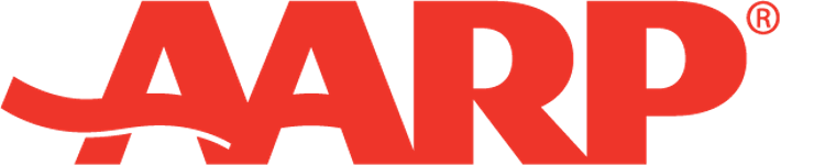 Red AARP logo